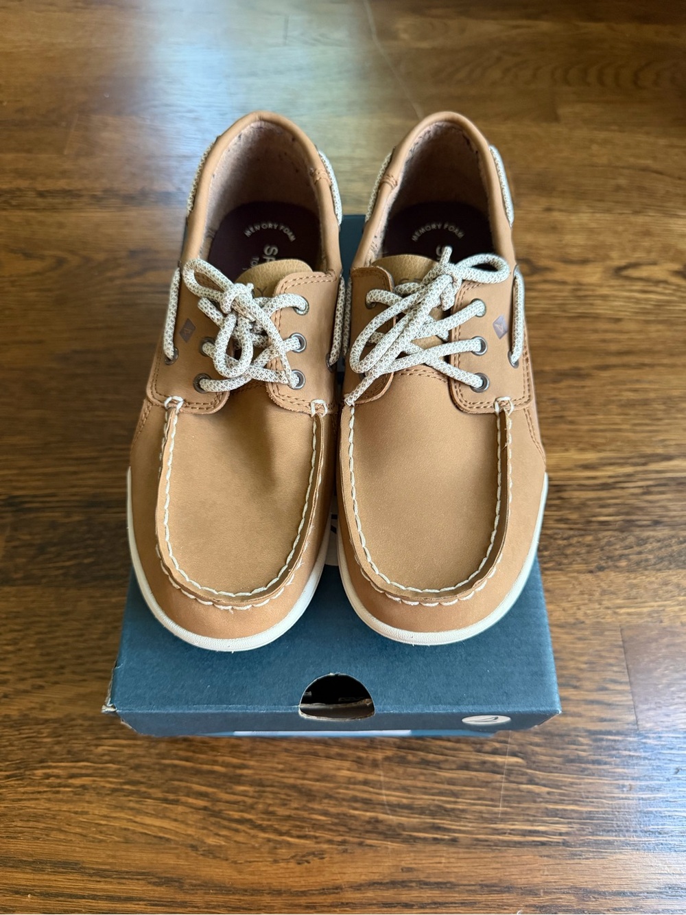 Sperry Tan Gamefish Boat Shoes 4.5M